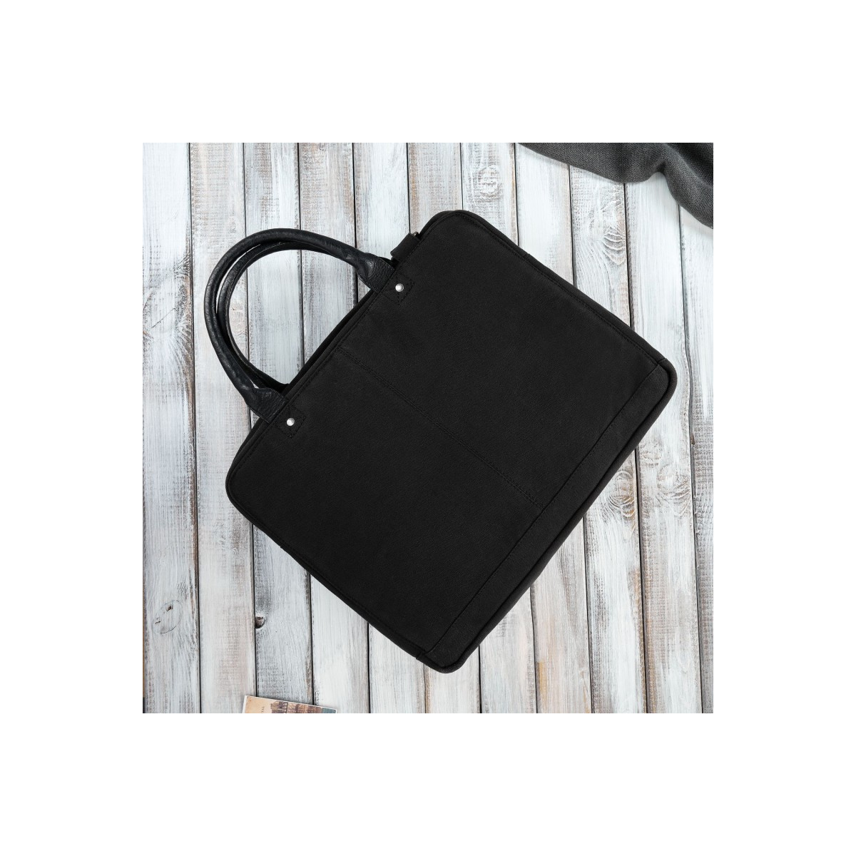 Pánska čierna taška na notebook Paolo Peruzzi "MANUEL"