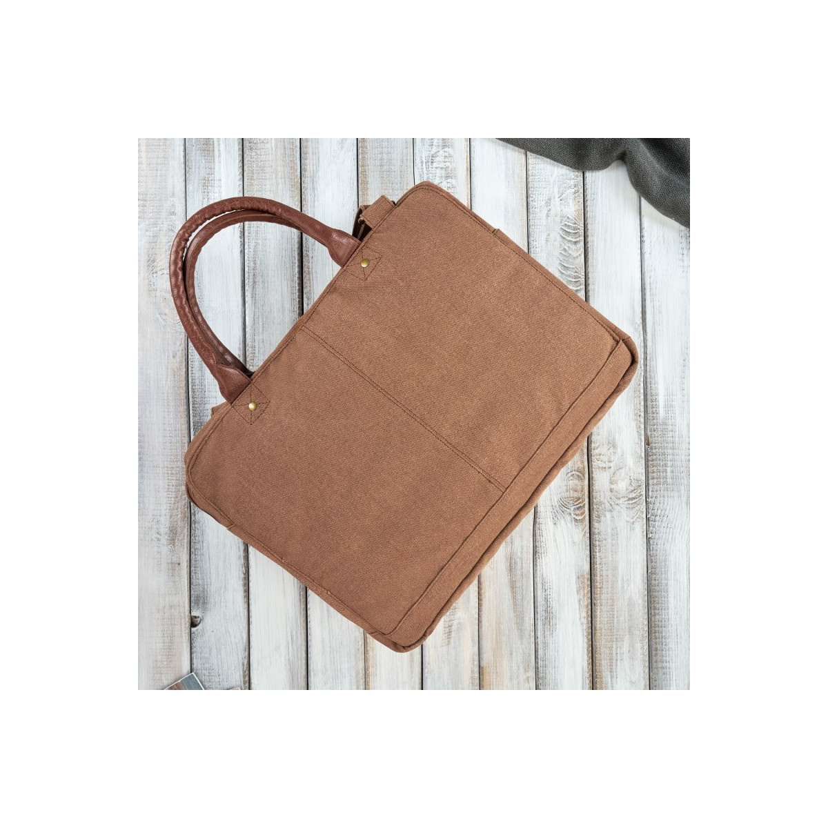 Pánska hnedá taška na notebook Paolo Peruzzi "MANUEL"