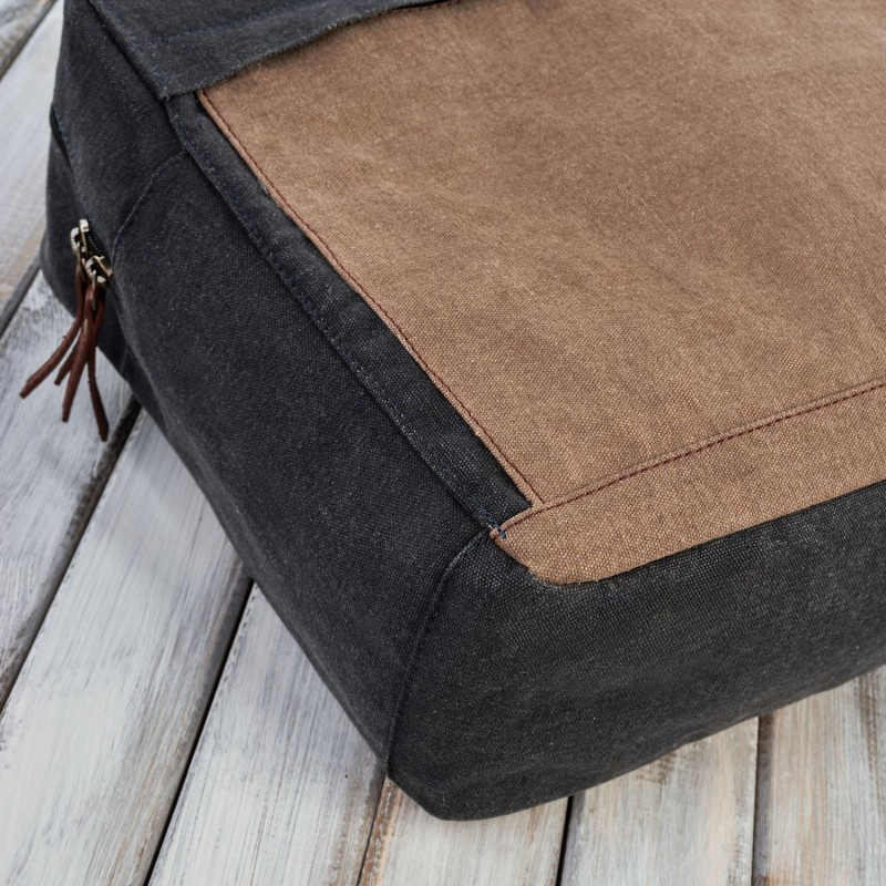 Pánska čierno-hnedá taška na notebook Paolo Peruzzi "MANUEL"