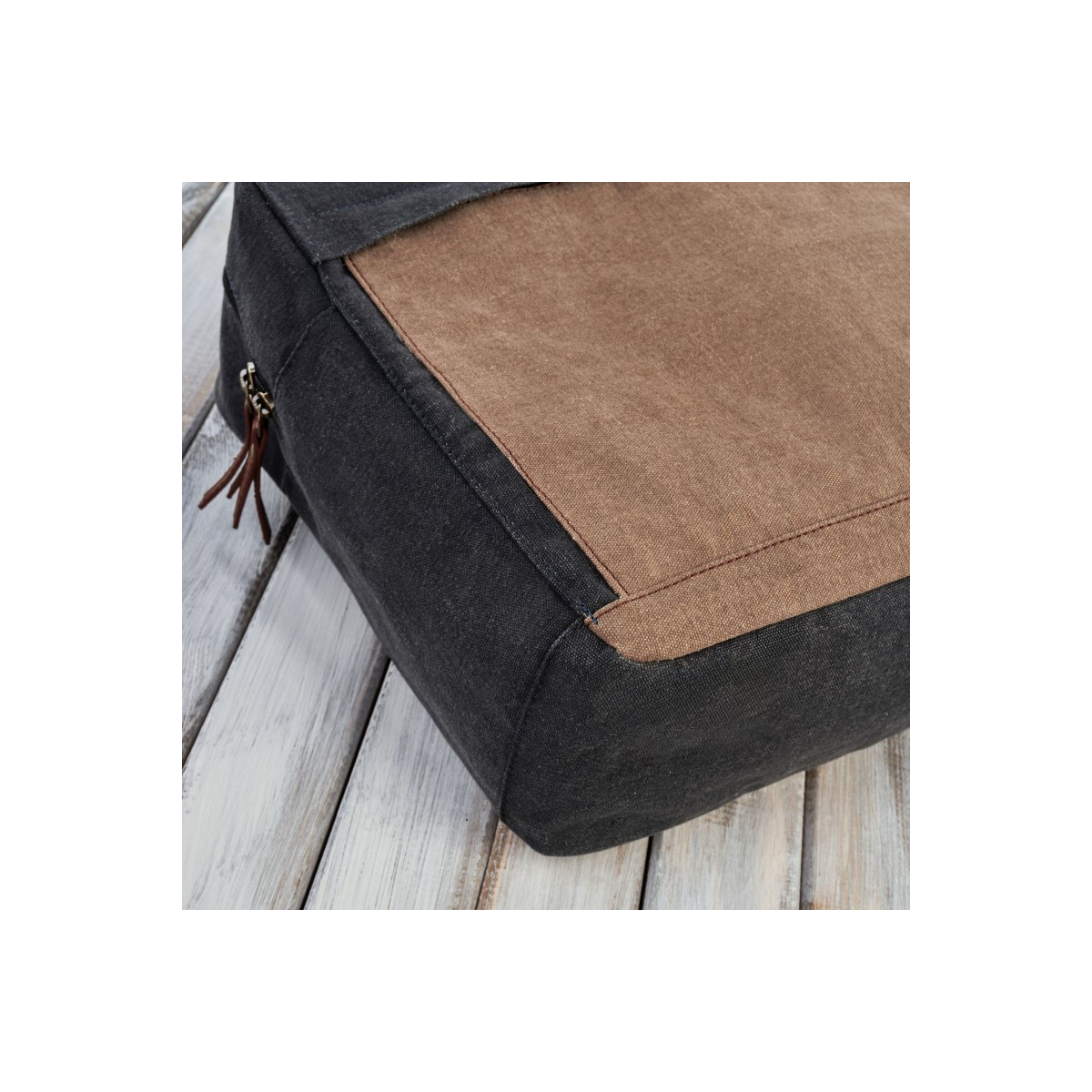 Pánska čierno-hnedá taška na notebook Paolo Peruzzi "MANUEL"