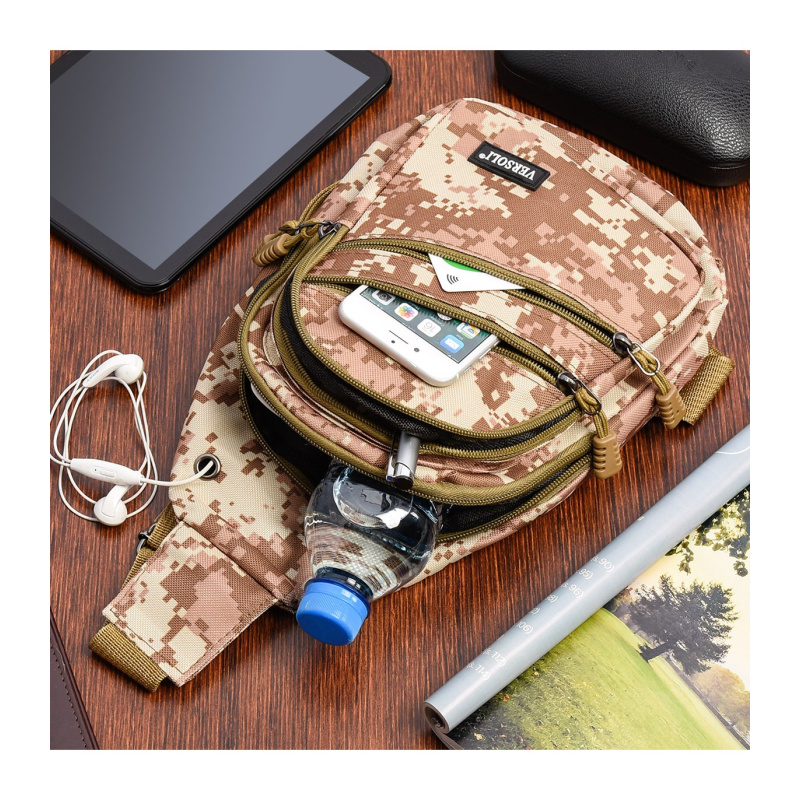 Pánska hnedá crossbody taška Versoli "LINUS"