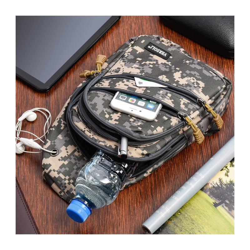 Pánska šedá crossbody taška Versoli "LINUS"