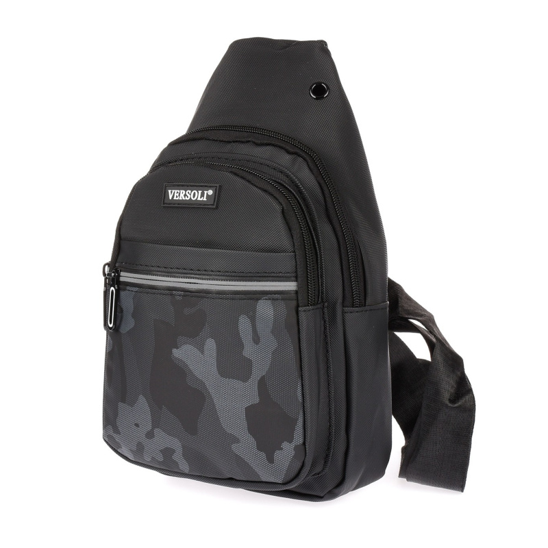 Pánska čierna crossbody taška Versoli "MILO"