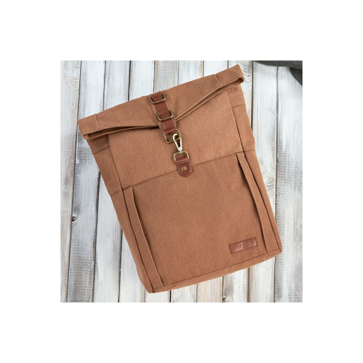 Pánsky hnedý batoh Paolo Peruzzi "MAURICIO"