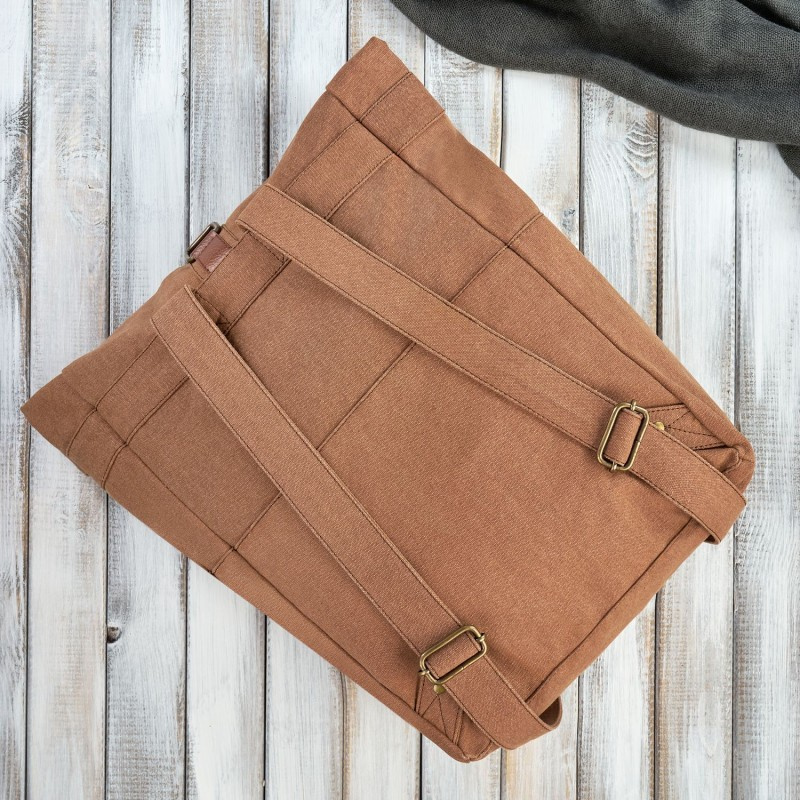 Pánsky hnedý batoh Paolo Peruzzi "MAURICIO"