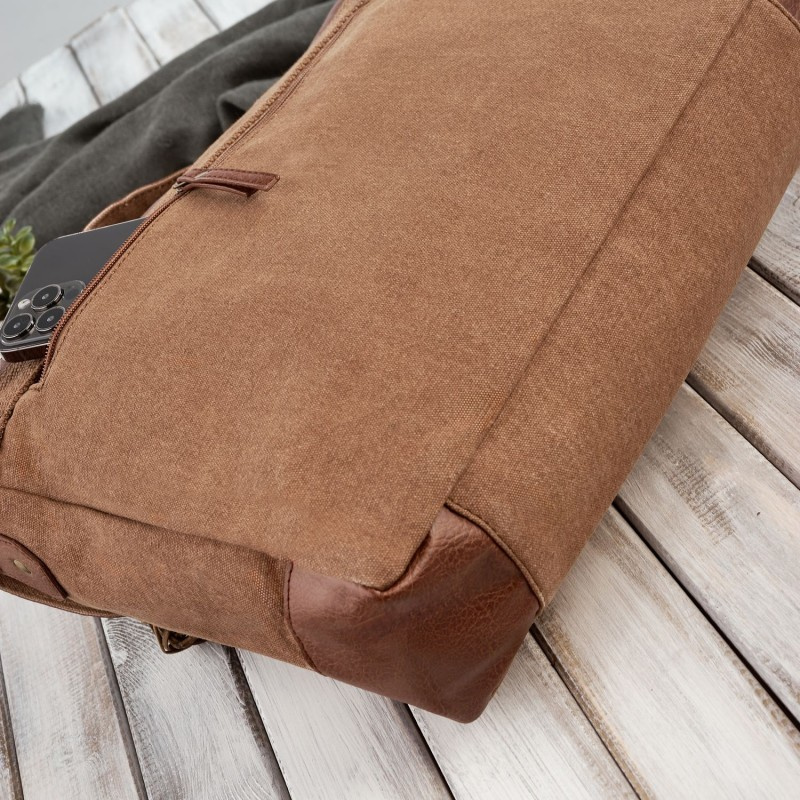 Pánska hnedá aktovka Paolo Peruzzi "AMADEUS"