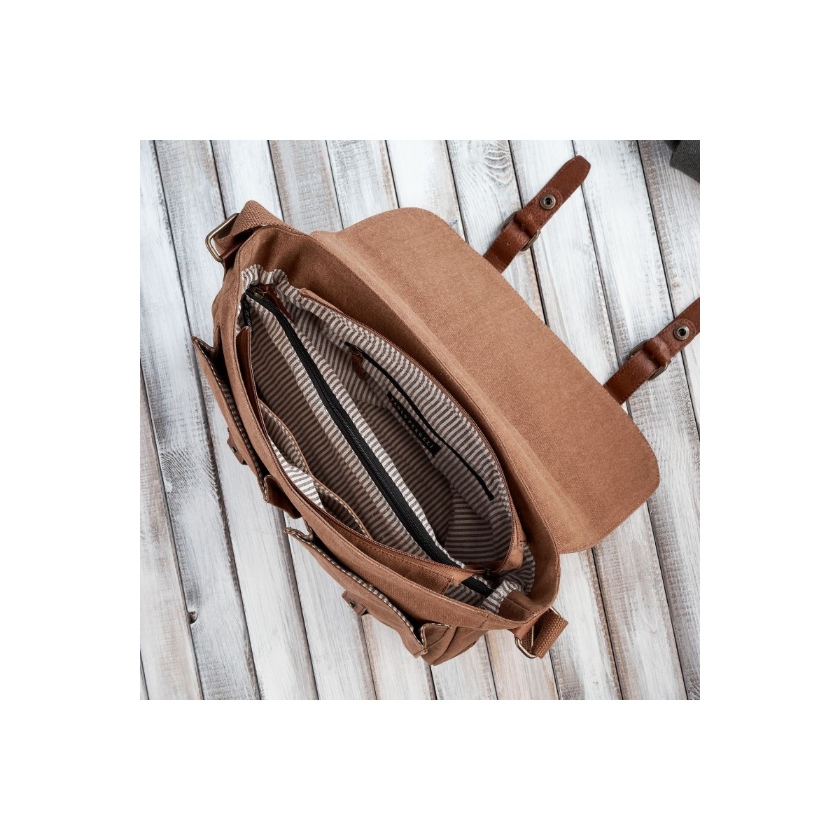 Pánska hnedá aktovka Paolo Peruzzi "AMADEUS"