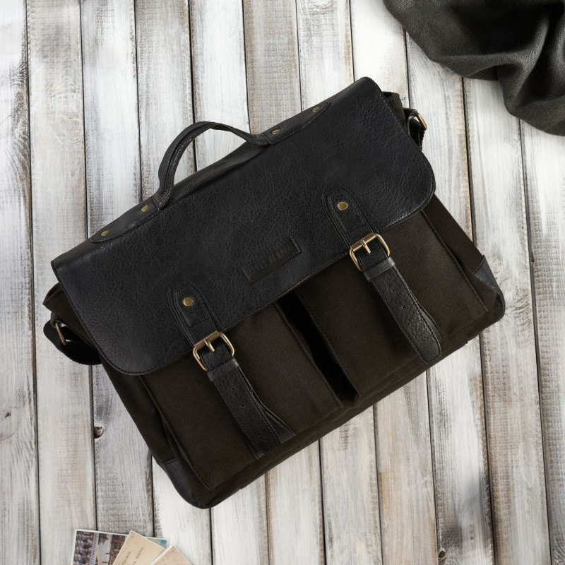 Pánska čierna aktovka Paolo Peruzzi "AMADEUS"