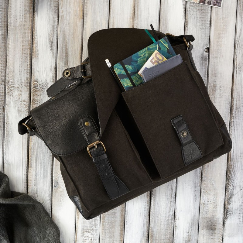 Pánska čierna aktovka Paolo Peruzzi "AMADEUS"