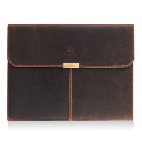 Kožený hnedý organizér Paolo Peruzzi "TRINIDAD"