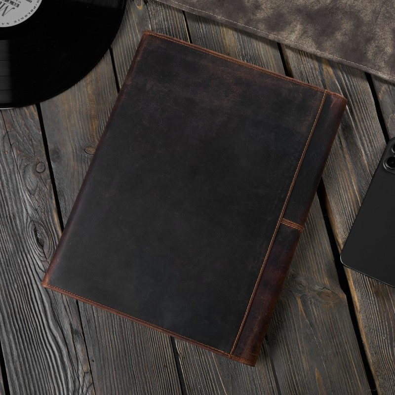 Kožený hnedý organizér Paolo Peruzzi "TRINIDAD"