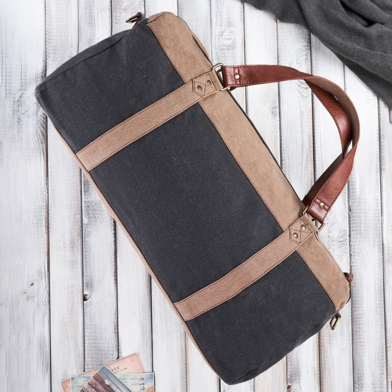 Pánska čierno-béžová taška Paolo Peruzzi "HOLDEN"