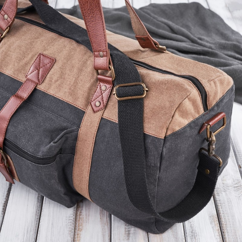 Pánska čierno-béžová taška Paolo Peruzzi "HOLDEN"