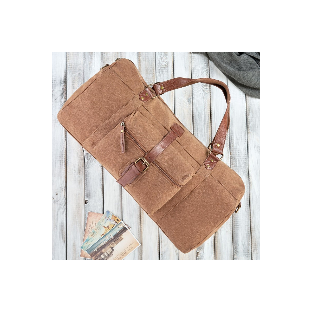 Pánska hnedá taška Paolo Peruzzi "HOLDEN"