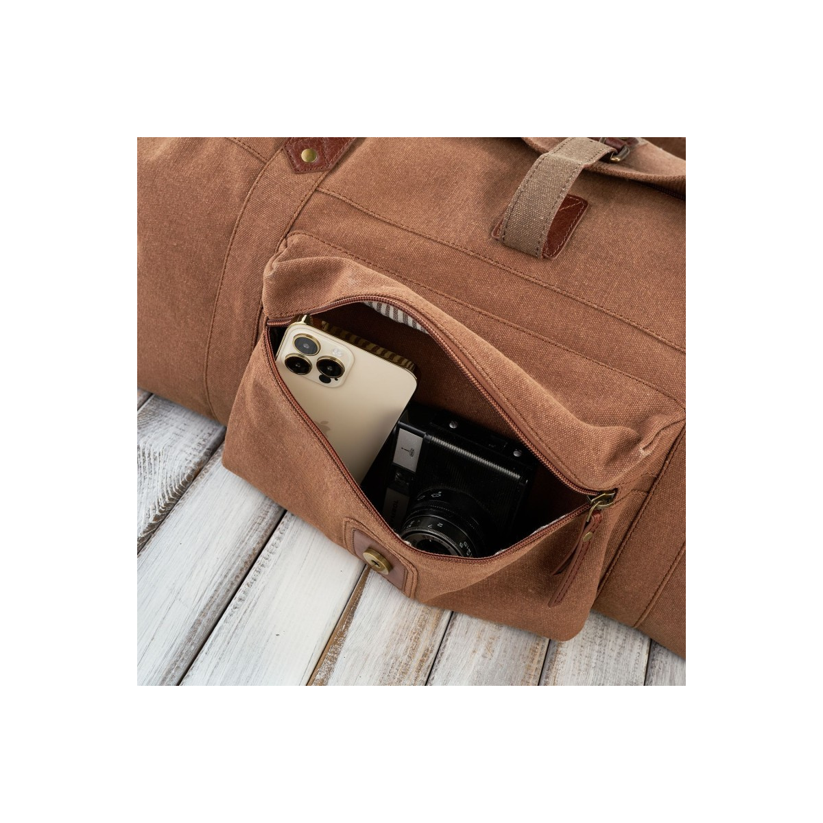 Pánska hnedá taška Paolo Peruzzi "HOLDEN"