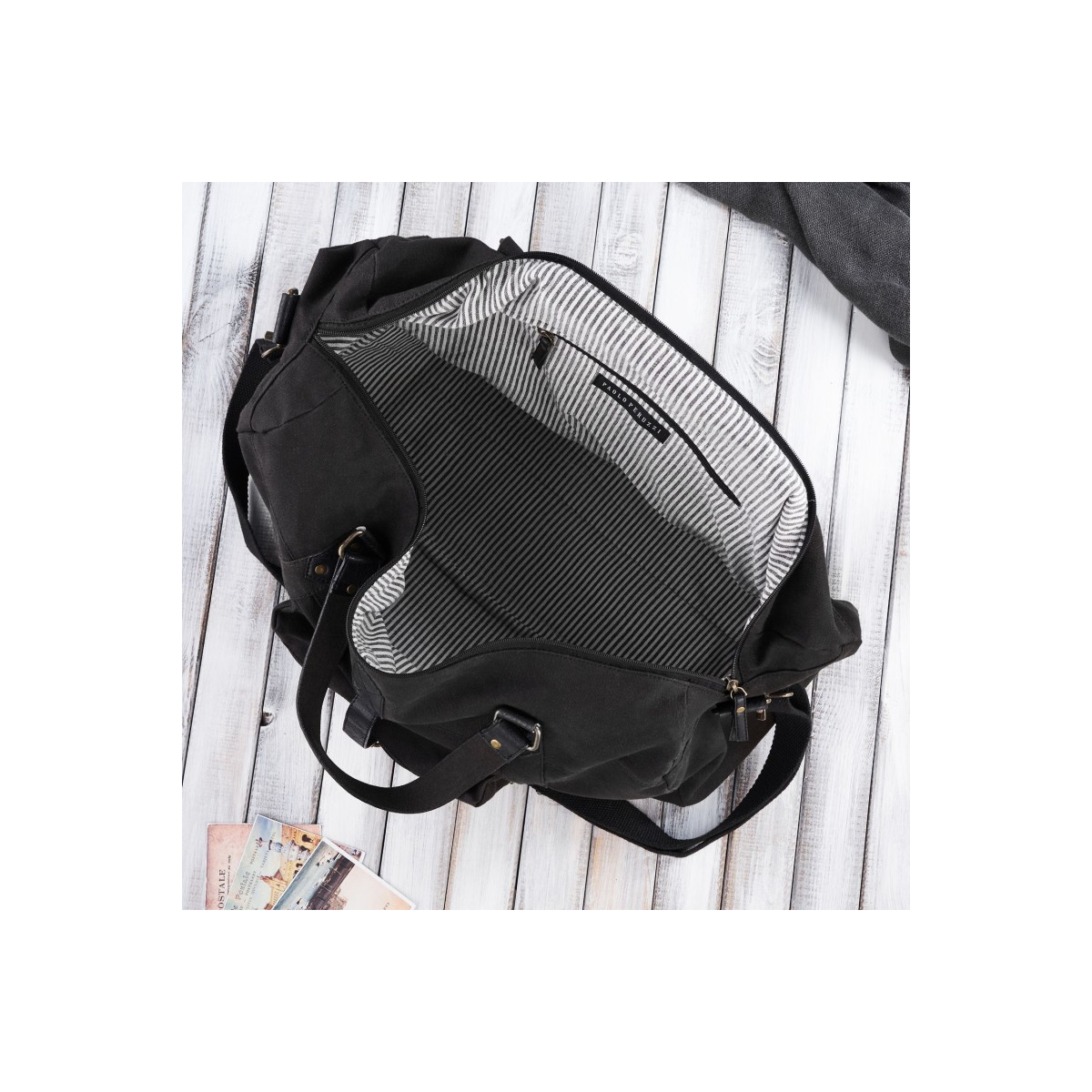 Pánska čierna taška Paolo Peruzzi "HOLDEN"