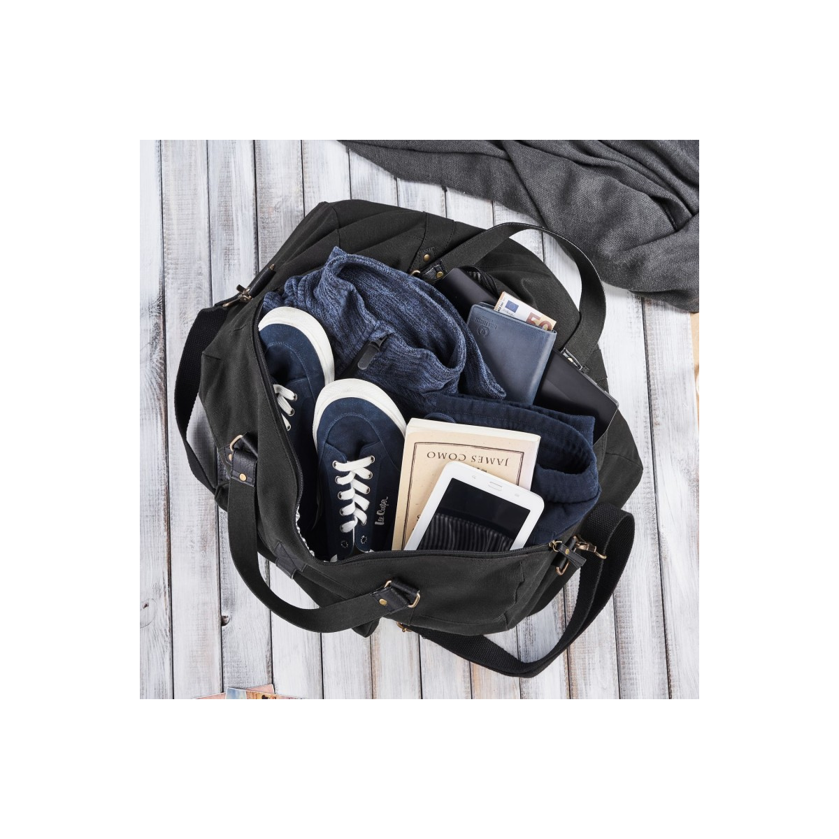 Pánska čierna taška Paolo Peruzzi "HOLDEN"