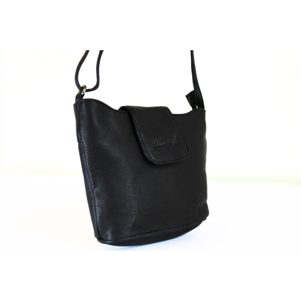 Malá kožená kabelka na rameno ANETA