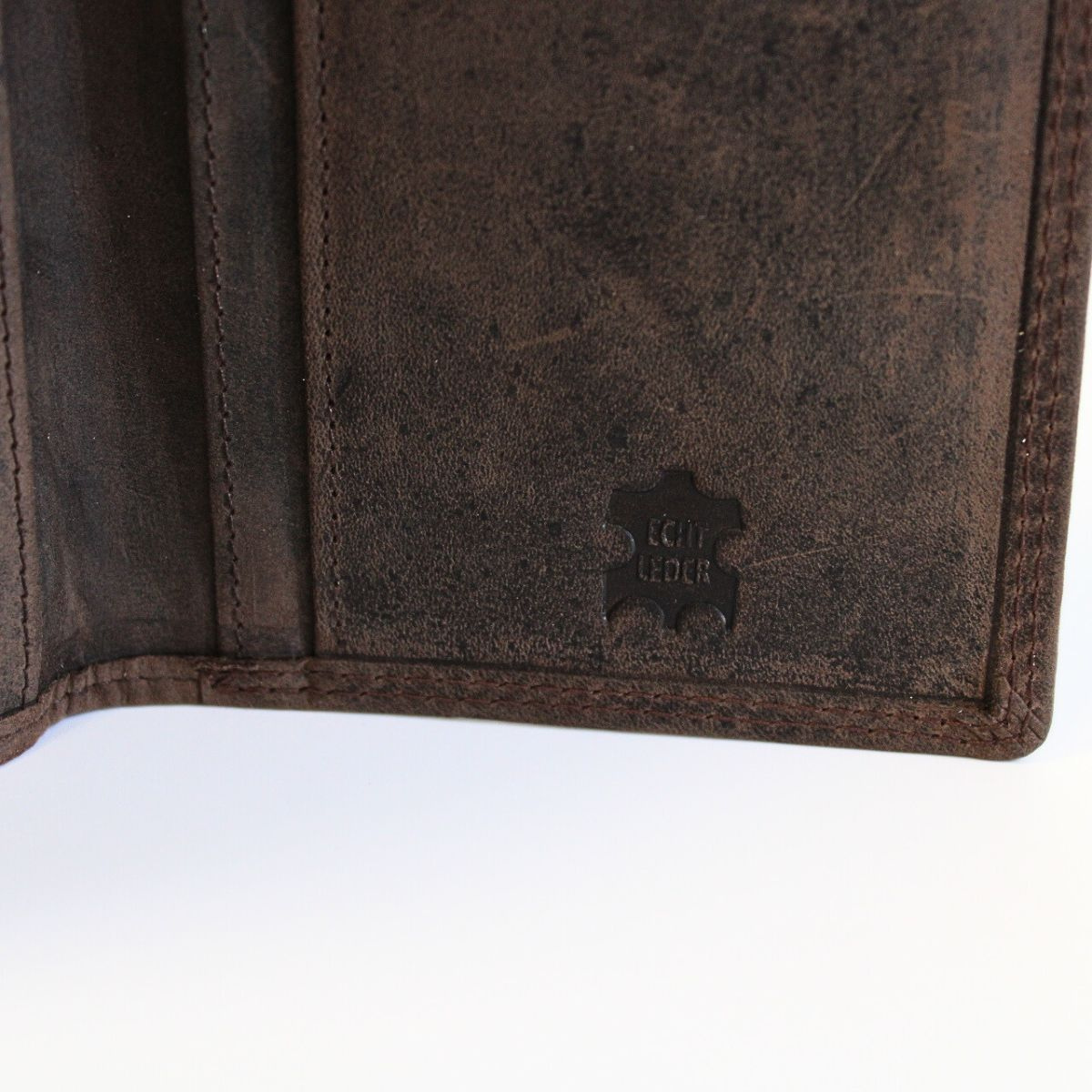 Dámska kožená tmavohnedá peňaženka KENDRA