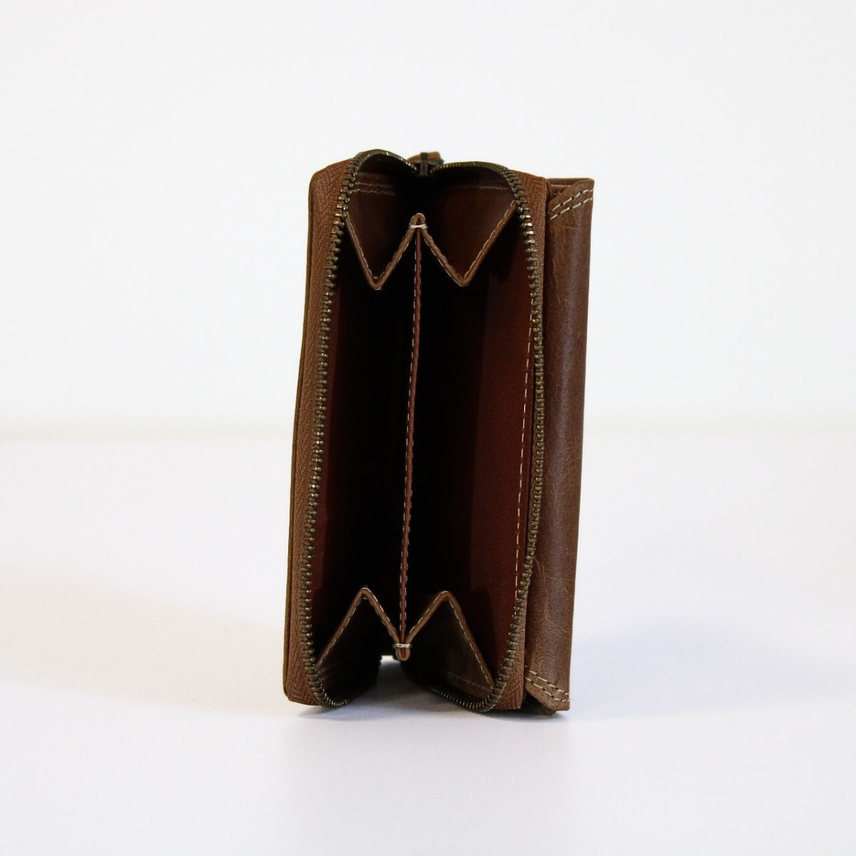 Dámska kožená koňaková peňaženka WILD REAL ONLY