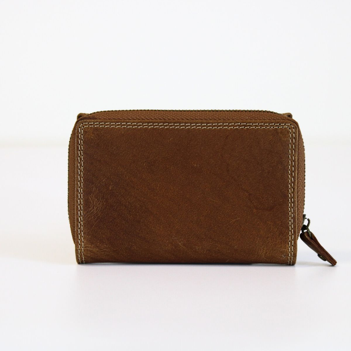 Dámska kožená koňaková peňaženka WILD REAL ONLY