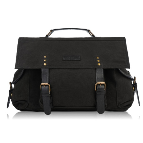 Pánska čierna taška na rameno Paolo Peruzzi "PEDRO"