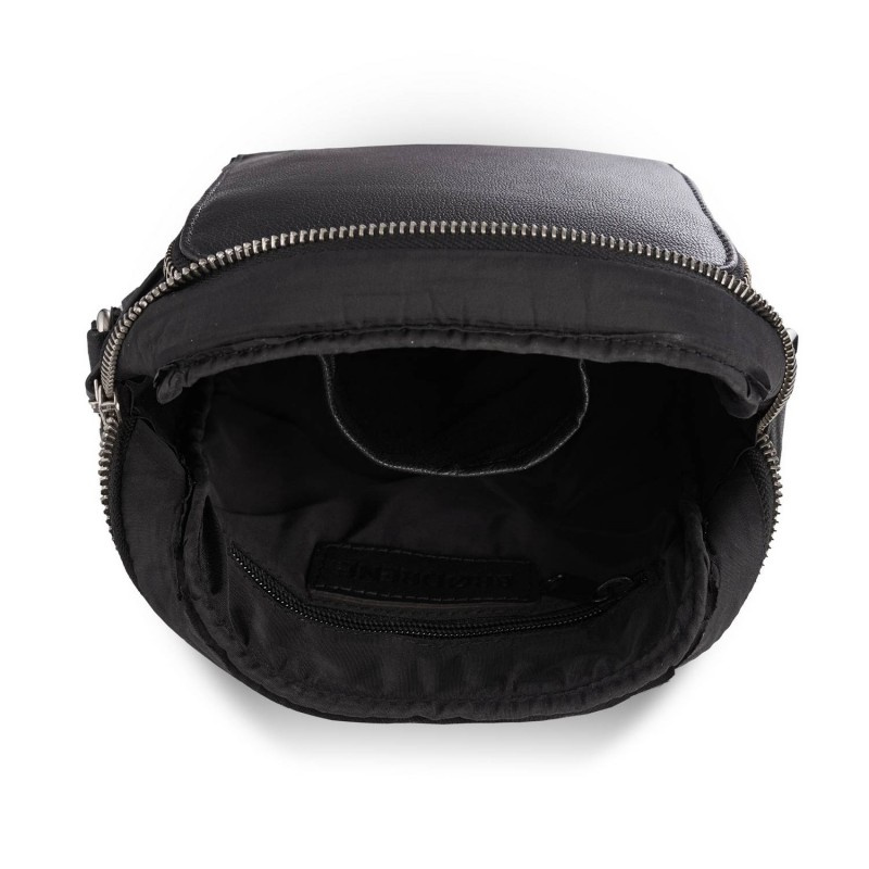 Kožená pánska čierna taška BRØDRENE