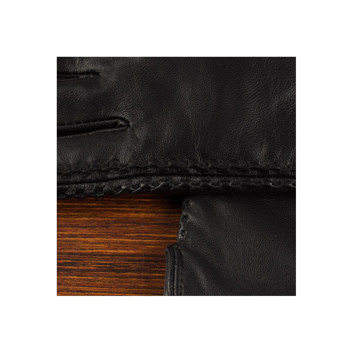 Kožené dámske čierne rukavice MAREN