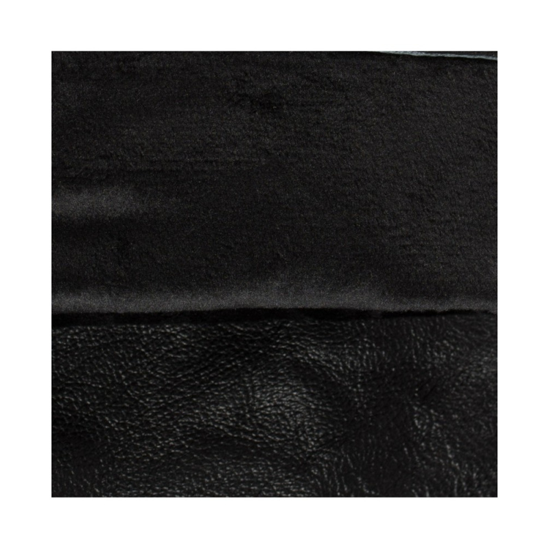 Kožené dámske čierne rukavice MAREN