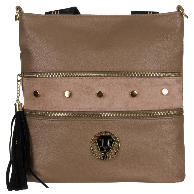 Dámska béžová kabelka DOLORES