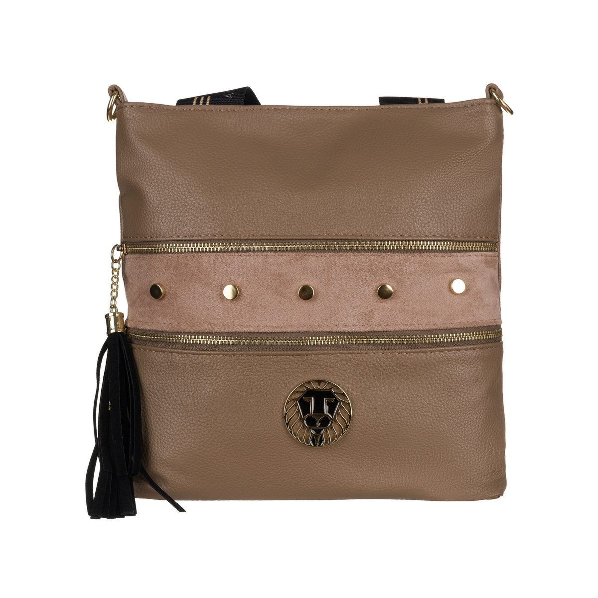 Dámska béžová kabelka DOLORES