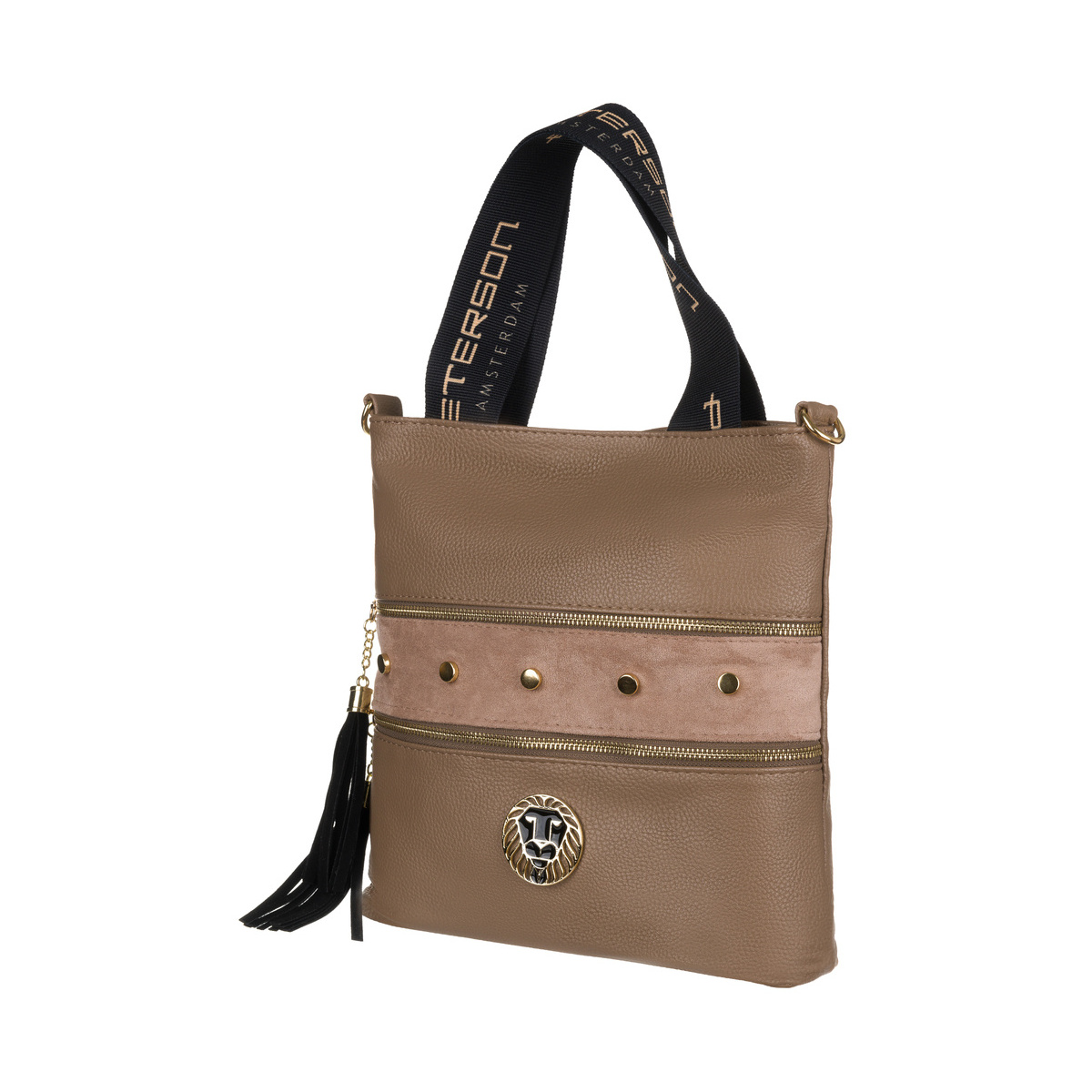 Dámska béžová kabelka DOLORES