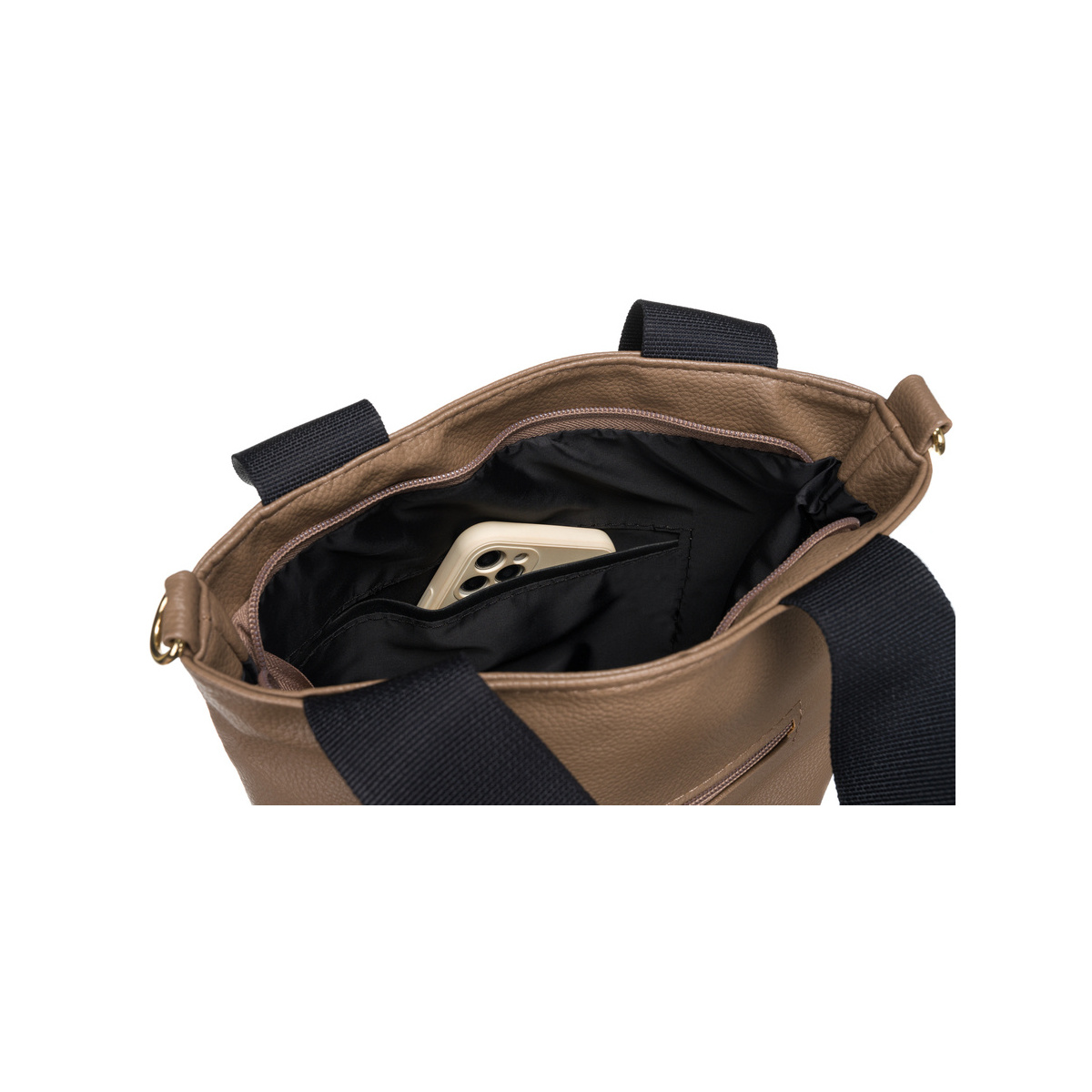 Dámska béžová kabelka DOLORES