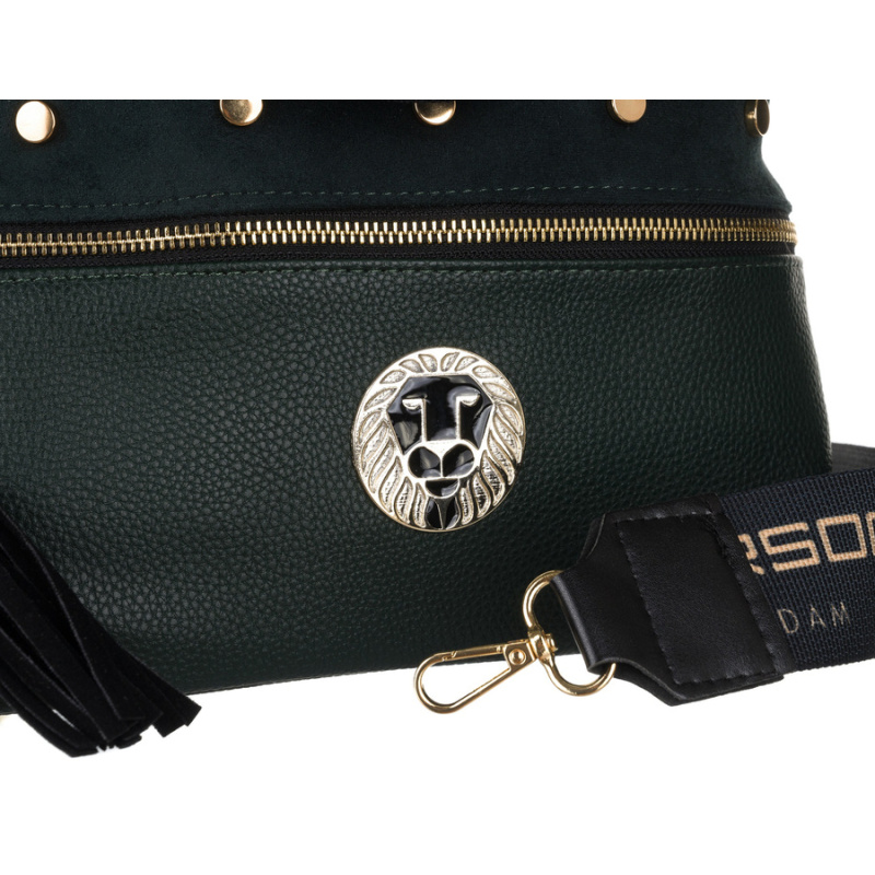 Dámska tmavozelená kabelka DOLORES