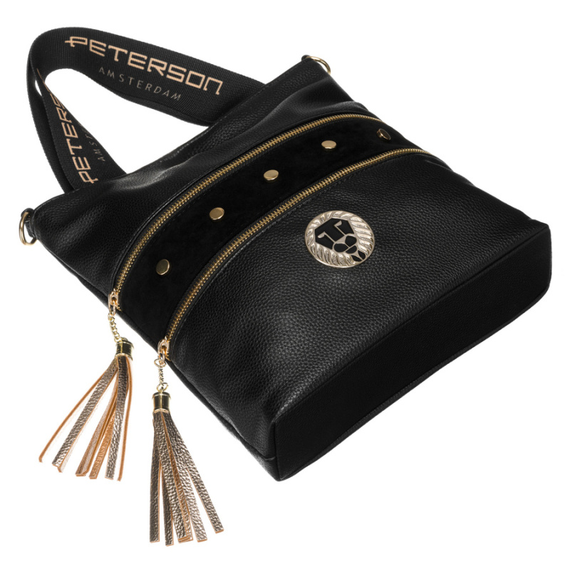 Dámska čierna kabelka DOLORES