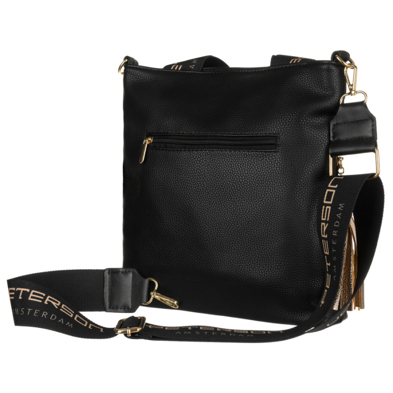 Dámska čierna kabelka DOLORES