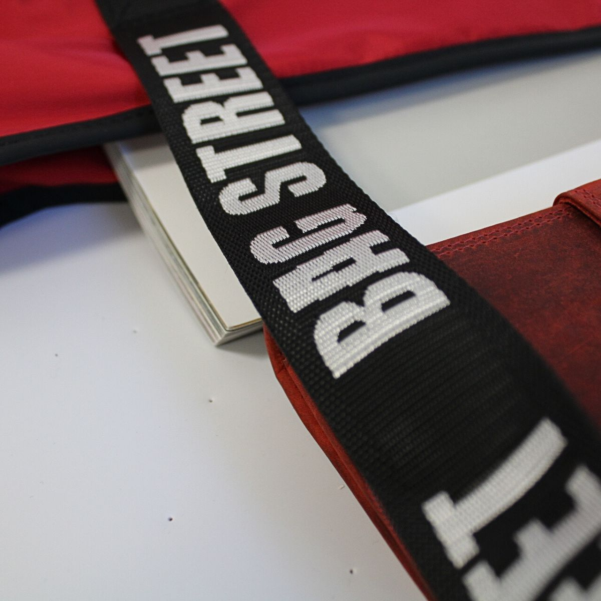 Dámska červená shopper taška BAG STREET