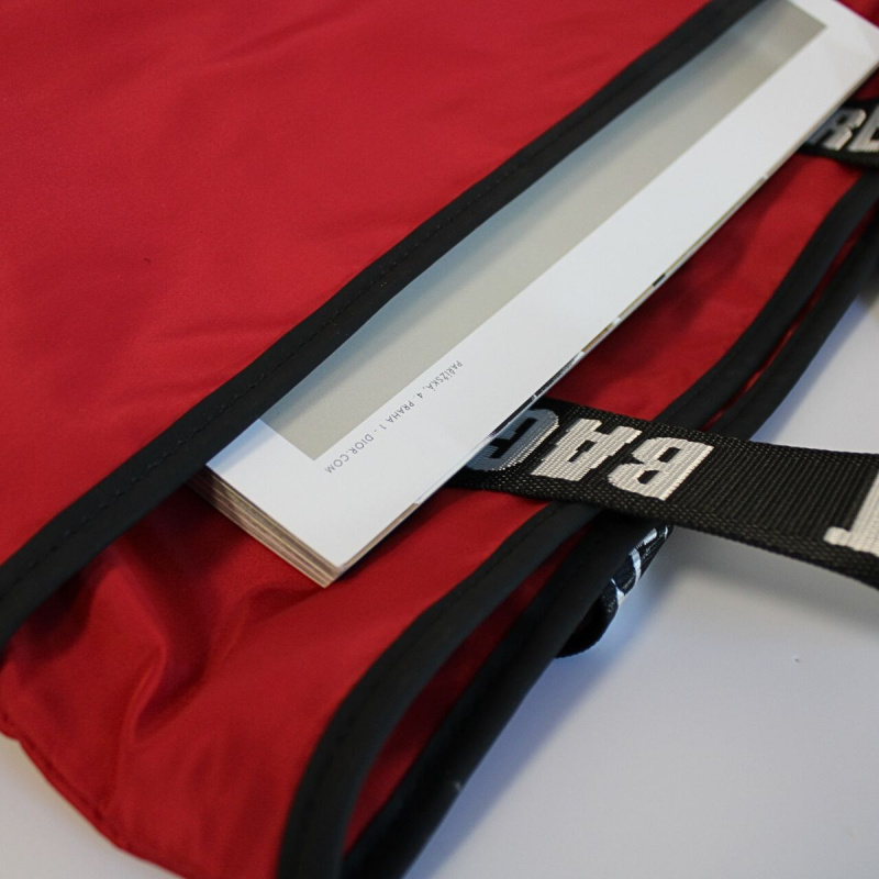 Dámska červená shopper taška BAG STREET