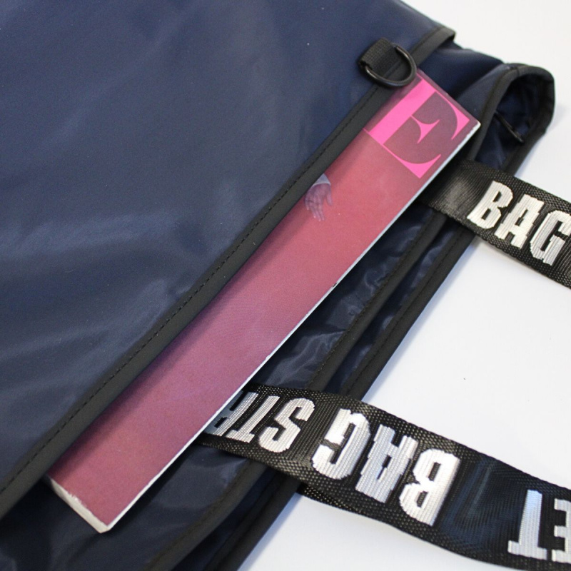 Dámska tmavomodrá shopper taška BAG STREET