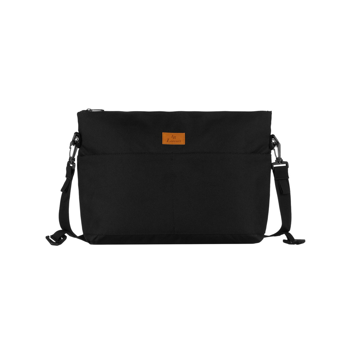 Dámska veľká čierna taška na rameno, cez plece, cez telo (crossbody) / na kočík