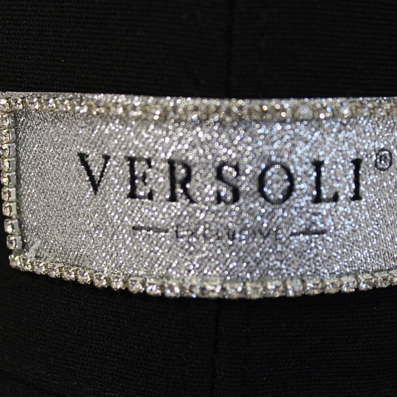 Dámska čierna šiltovka VERSOLI CRYSTAL