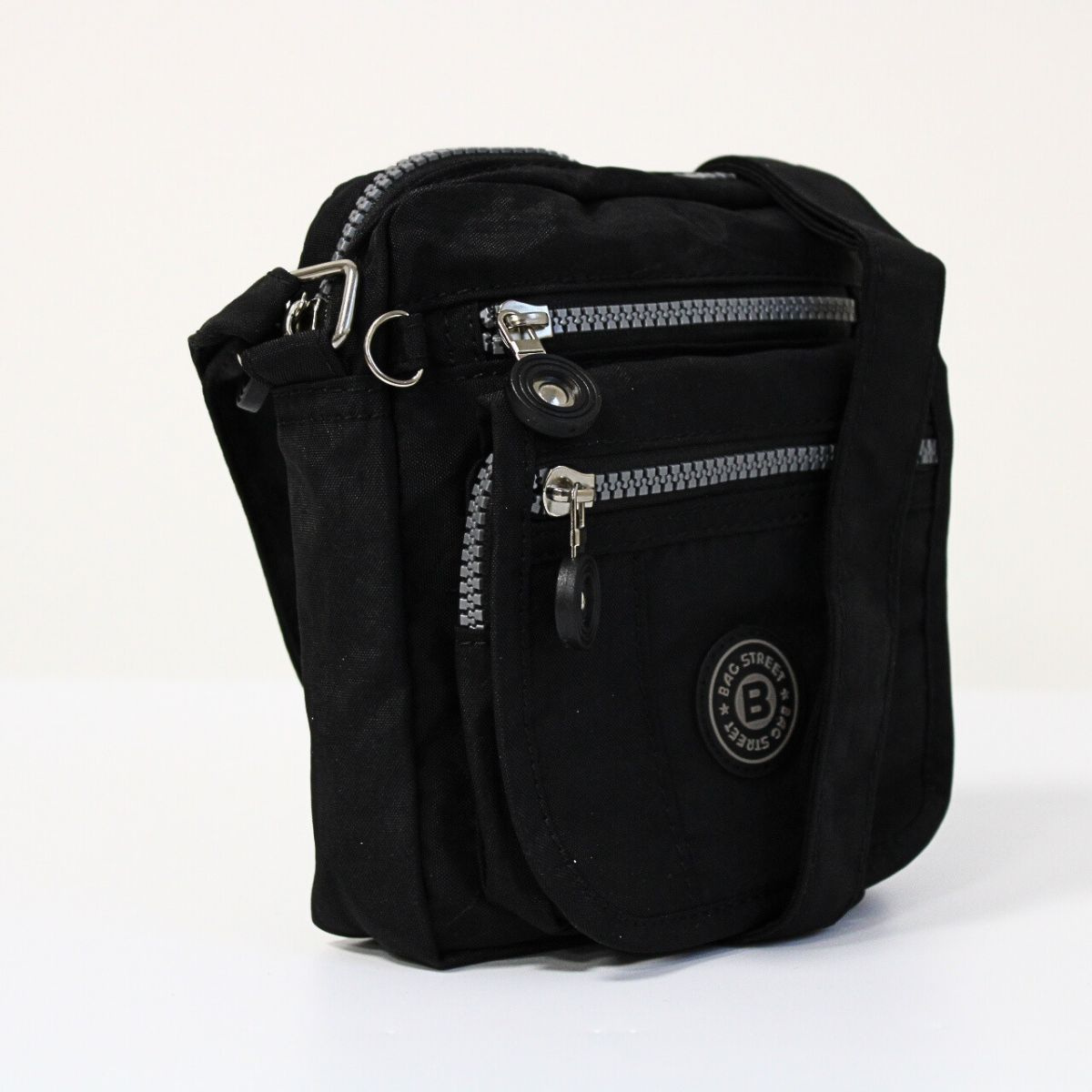 Pánska čierna crossbody taška BAG STREET