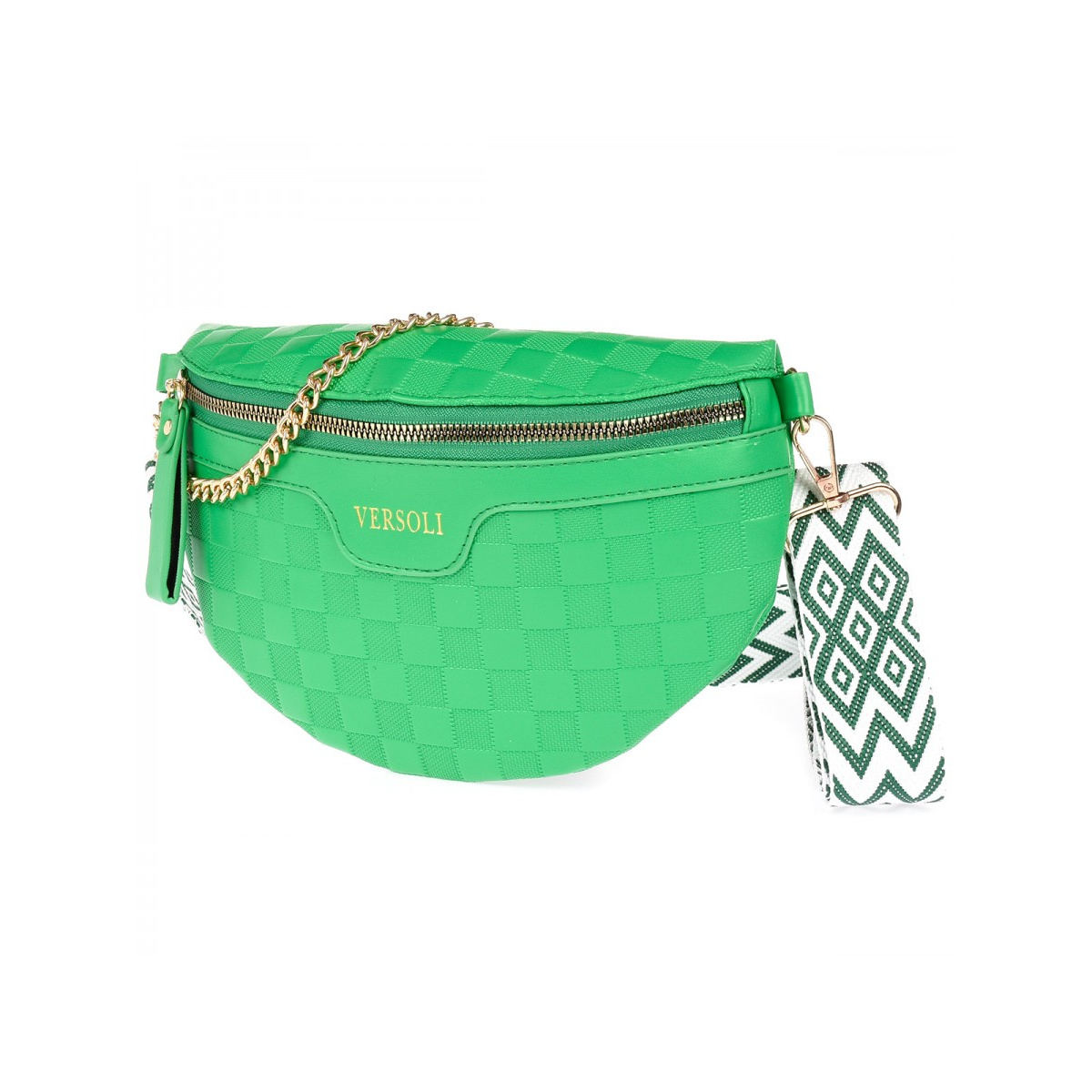 Dámska zelená crossbody kabelka MISTY