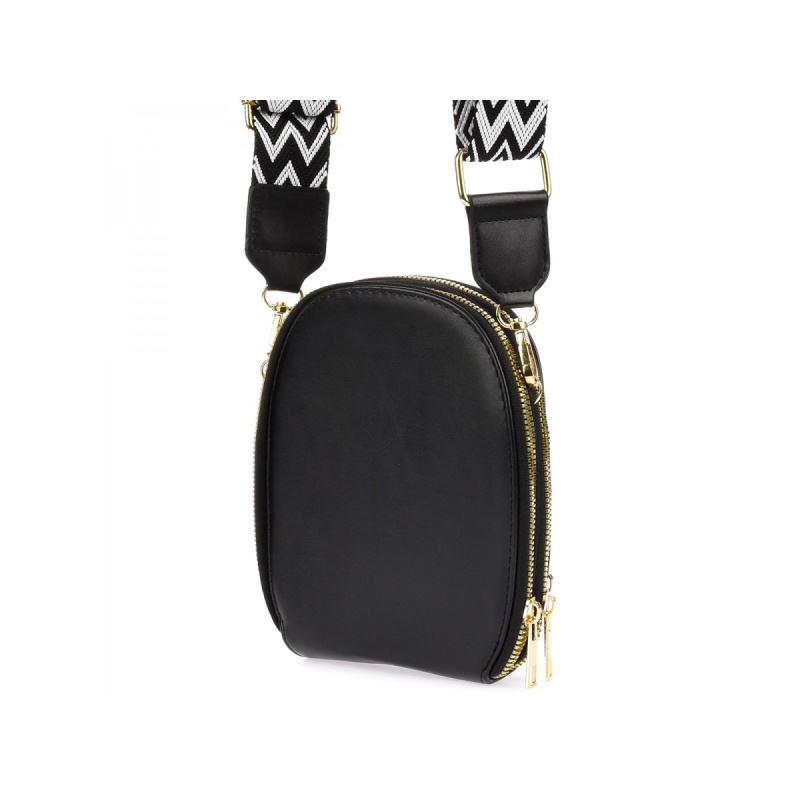 Dámska čierna kabelka ADONIA