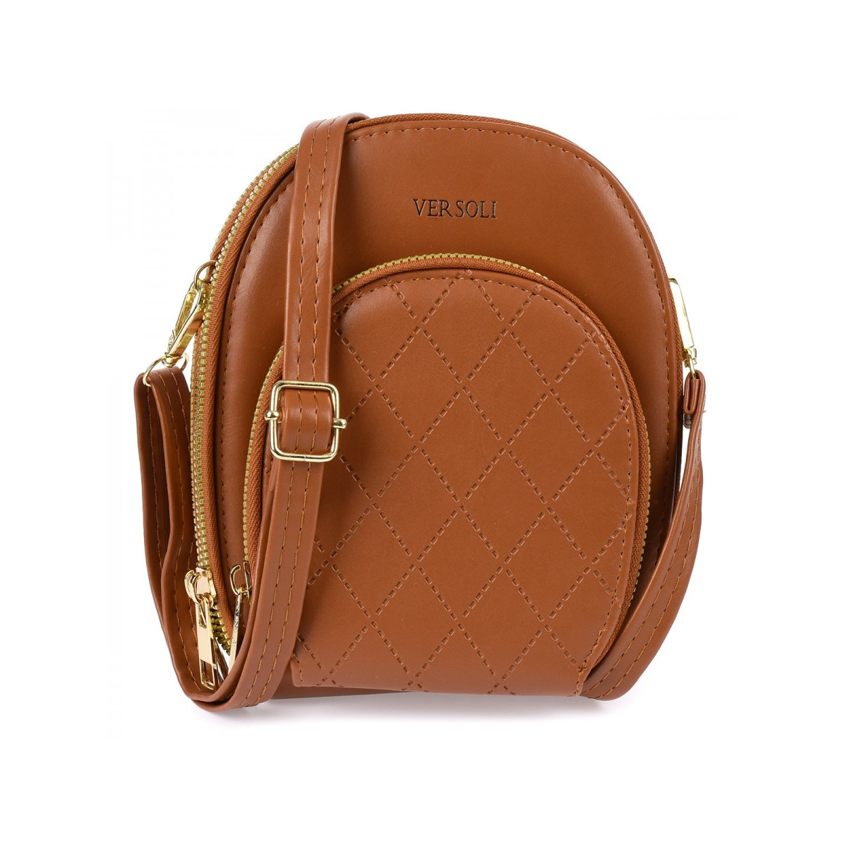 Dámska hnedá kabelka ADONIA