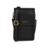 Dámska čierna crossbody kabelka na mobil
