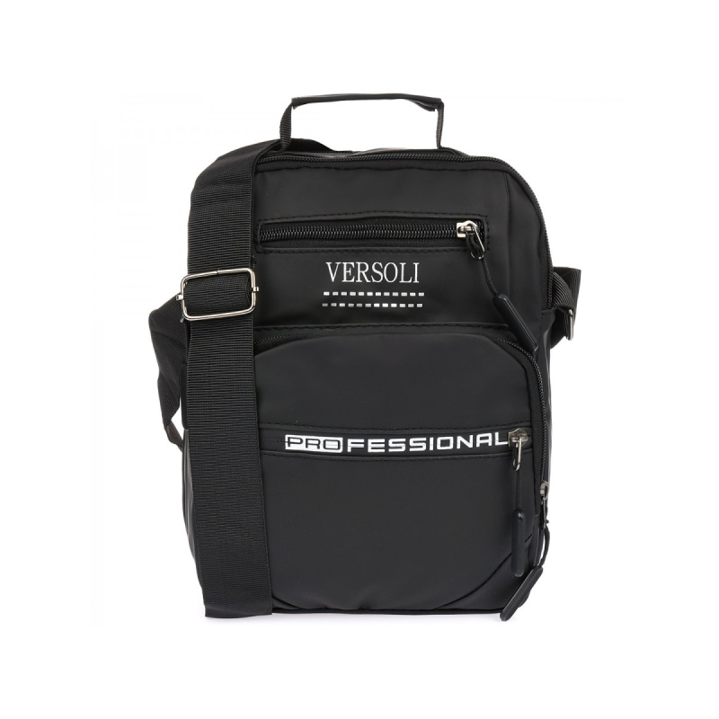 Pánska čierna crossbody taška