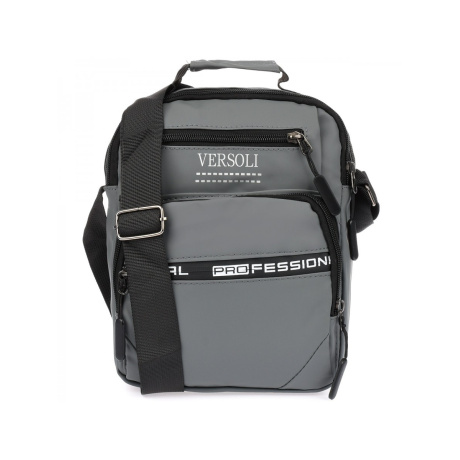 Pánska šedá crossbody taška