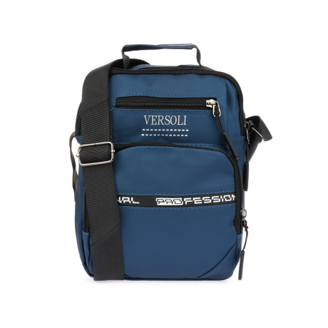 Pánska modrá crossbody taška