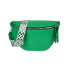 Dámska zelená ľadvinka, crossbody kabelka, taška, cez telo